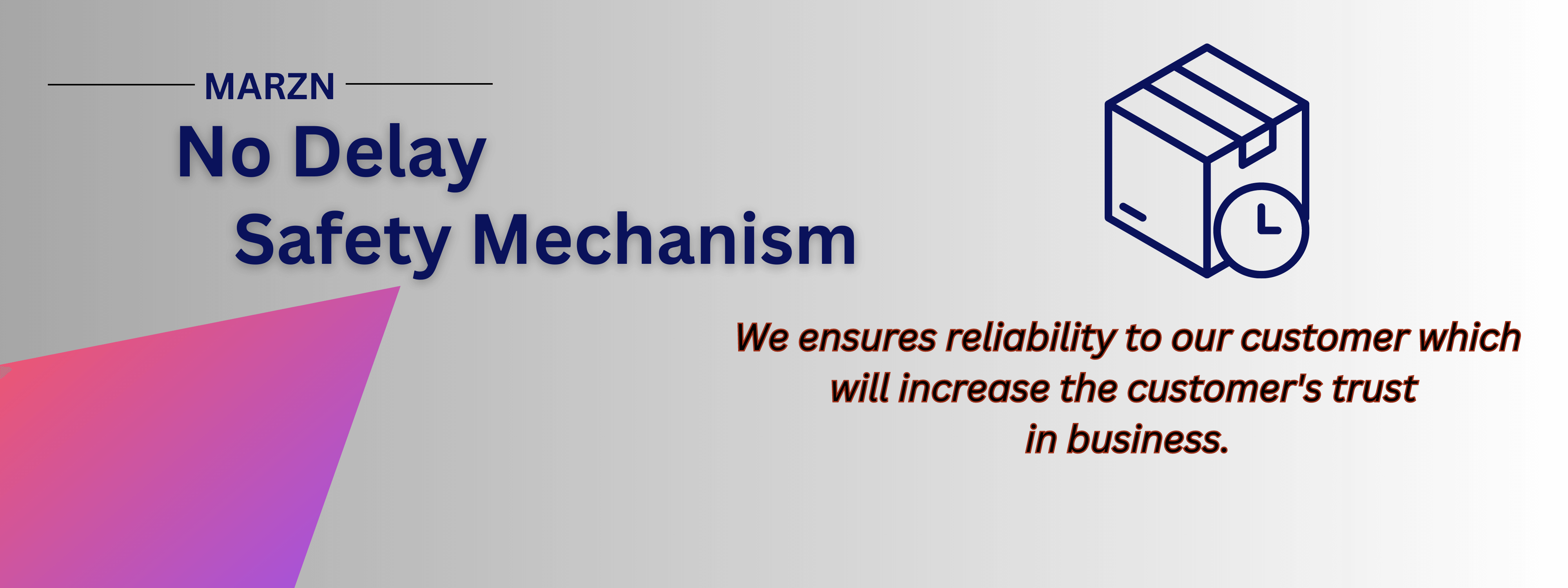 No Delay Safety Mechanism